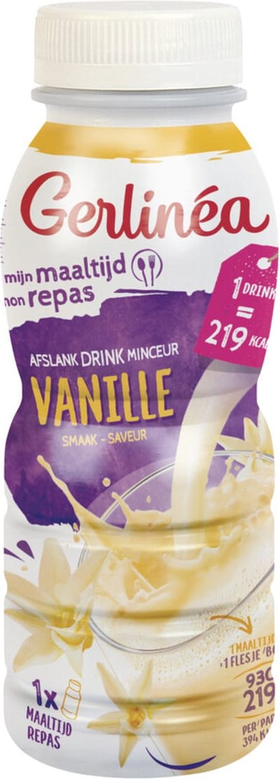 Gerlinea Drinkmaaltijd Vanille - 8 x 236 ml - Voordeelverpakking