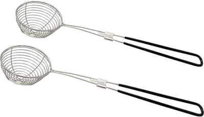 Purepeak Fondue netjes - Chinese Fondue - RVS - Ø6.5 cm - 2 Stuks - Zwart