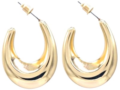 Oorbellen - Oorhangers - 3 cm - Goudkleurig