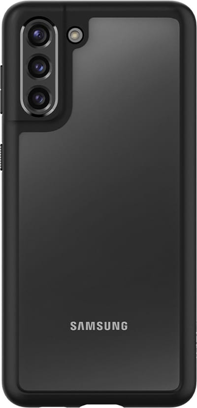 Spigen Ultra Hybrid Samsung Galaxy S21 Plus Hoesje Zwart