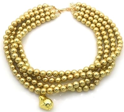 Ketting - Parels - Laagjes Ketting - Verstelbaar - Goudkleurig