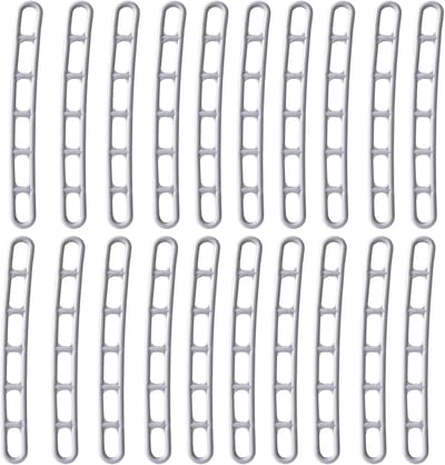 20 stuks spanelementen voor voortenten, extra sterk, spanelement van kunststof, rubberen spanner, spanrubber, spanbanden, tentrubbers voor tenten, luifels, luifels
