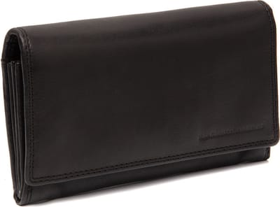 The Chesterfield Brand Leren Portemonnee Lentini Wallet Black Zwart