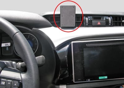 Brodit ProClip houder geschikt voor Toyota HiLux 2016 - Center mount