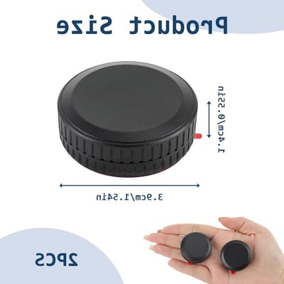 Set van 2 Waterdichte Houder met IPX8 Bescherming en Magnetische Bevestiging voor Fiets, Drone en Portemonnee - Zwart