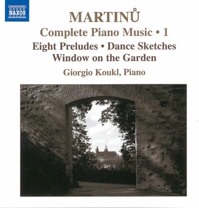 Giorgio Koukl - Martinů: Complete Piano Music (CD)
