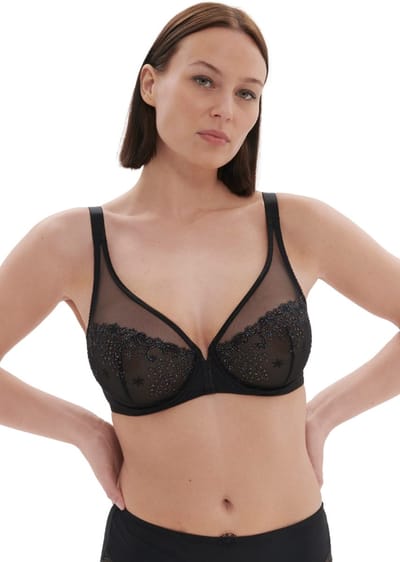 Simone Pérèle – Délice – BH Beugel – 12X319 – Noir – Maat B80/95