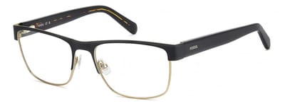 Fossil FOS 7197/G Antique gold black 56/18/145 MAN Brilmonturen