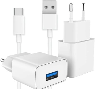 1A USB Lader met USB C Kabel - 5 Watt - Voor A14, A54, A53, A13, A23, A24, A25 - Veilig Opladen