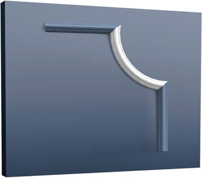 Hoekbocht voor wandlijsten Origineel Orac Decor PX103A AXXENT Sierelement