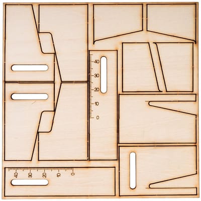 Allecto - Modelbouwset Dead Eyes - Compleet met Mooring Tools - Perfect voor Houten Schepen - Inclusief Hand Gereedschap - Geschikt voor Modelbouwe..