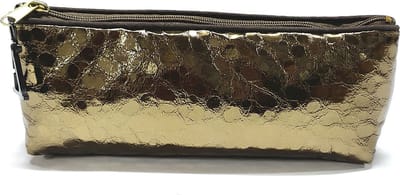 Vagabond Pencil case-/Make-up tasje "Bronze Age'' (afmeting 22 x 5 x 7 cm)