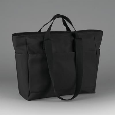 Reistas 20L – Weekender Tas – Lichtgewicht & Duurzaam – Handbagage Reistas – Black – Met Zijvak & Schouderband