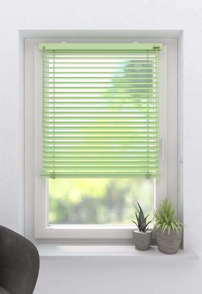 Aluminium Jaloezie Fine - 25 mm - Green - 70 x 175