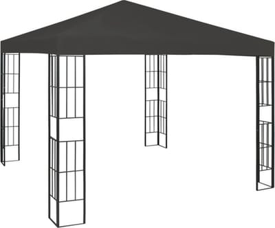 vidaXL - Prieel - 3x3 - m - antraciet