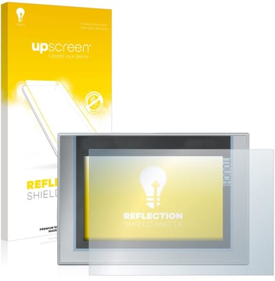upscreen - Screenprotector voor Siemens Simatic TP1200 Comfort - Folie Beschermfolie anti glare matte