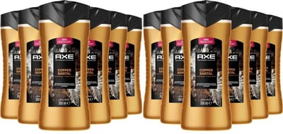 AXE Fine Fragrance Collection Copper Santal Douchegel - 12 x 300 ml - Voordeelverpakking