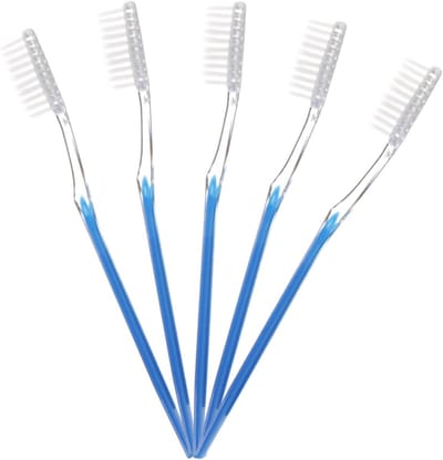 Wegwerp Tandenborstels - Reis Tandenborstel - Mondhygiëne - Zachte Haren - 30 stuks - Diverse kleuren