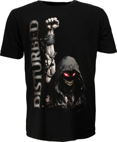 Disturbed Up Yer Military Band T-Shirt - Officiële Merchandise - L