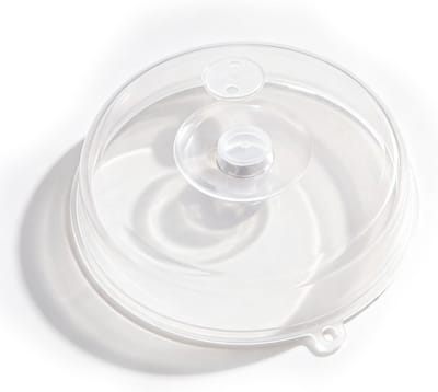 Microwave Deksel voor Voedsel, Spatdeksel voor Magnetron, Plastic Deksel voor Magnetron Eten en Bescherming tegen Spatten (Klein)