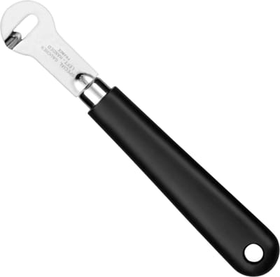 Déglon Canneleur voor linkshandigen – Roestvrij staal – Zwart handvat – 5 cm lemmet