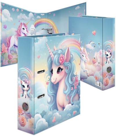 Thema-ordner A4 Happy Unicorns