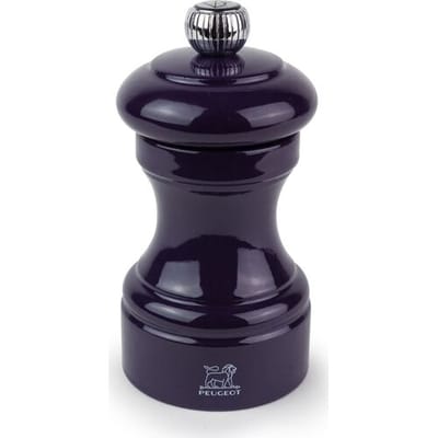 Peugeot Saveurs Peugeot Bistro pepermolen - 10 cm, aubergine gelakt hout