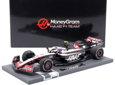 MoneyGram Haas F1 Team VF-23, Hulkenberg, 2023 - 1:18 - Minichamps
