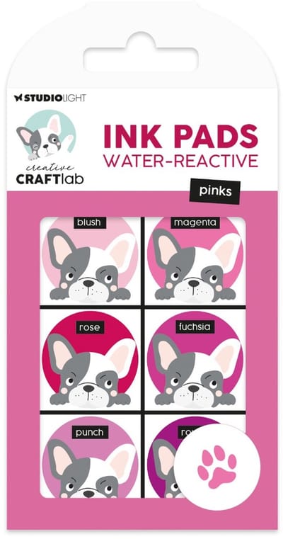 CCL Ink Pads Water-reactive Pinks Essentials nr.29