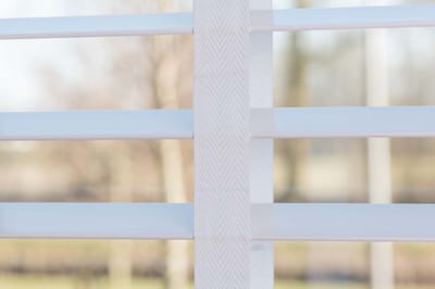 Dutchblinds® Houten Jaloezieën - 50mm - Wit - 90 x 175 cm - Breedtematen van 40 t/m 300 cm