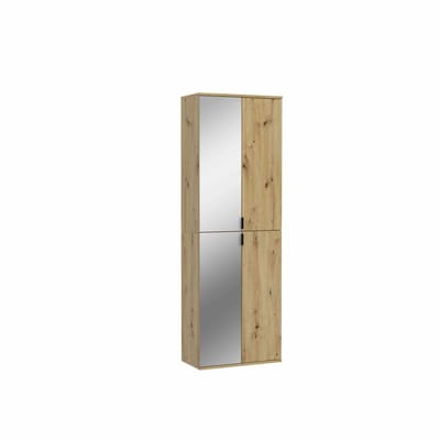 Garderobecombinatie Projektx2-delig X07G2S05 - 60cm x 193cm x 34cm
