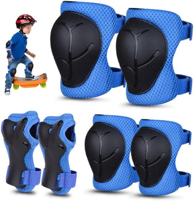 Set Beschermers Kinderen: Knie-, Elleboog- en Polsbescherming voor Skaten, Skateboarden en Schaatsen