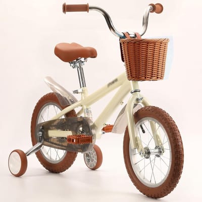 Kinderfietsmand - Stuurmandje Mini - Spullen Vervoeren - Rieten Geweven - 15 x 15 x 15 cm - Bruin