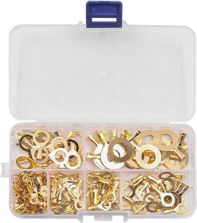 150PCS Ring Terminals Draadconnectoren voor Koper Kabel Lugs M3 M4 M5 M6 M8 M10 - Duurzaam en Betrouwbaar