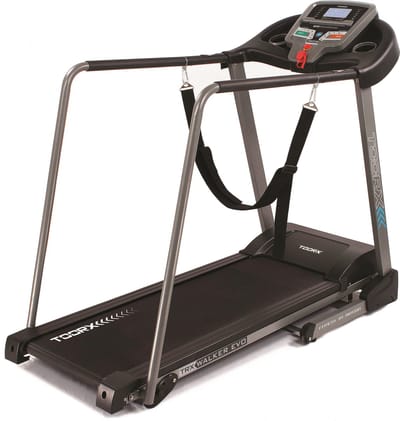 Toorx Fitness Walker EVO - Loopband met verlengde handrails - 16 Trainingsprogramma's - 8 km/h - LCD Scherm