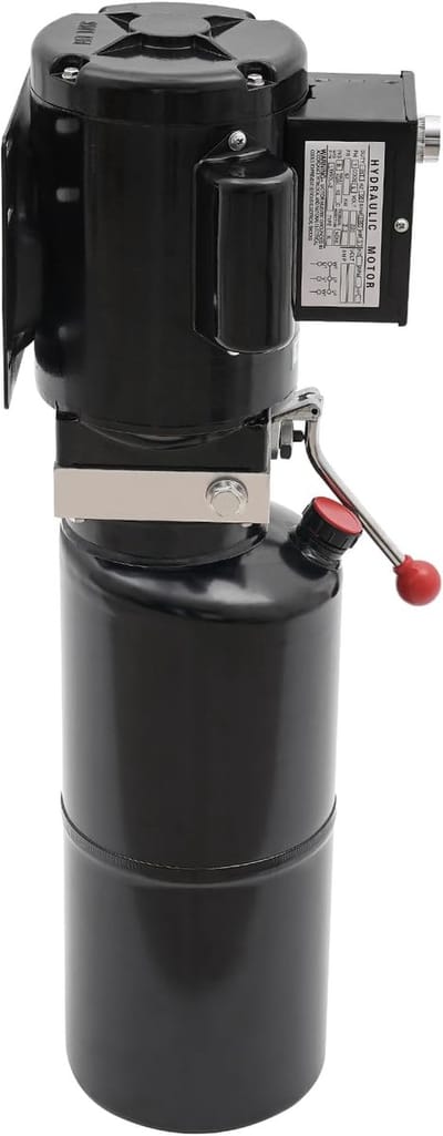 Hydraulisch Aggregaat - Krachtige Pomp - Autoliften Bedienen - Nauwkeurige Drukregeling - 22 KW 106 Qt Tank - Zwart