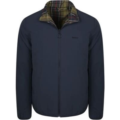 Barbour Reversible Korbel Jas Navy - Maat M - Heren - Zomerjassen