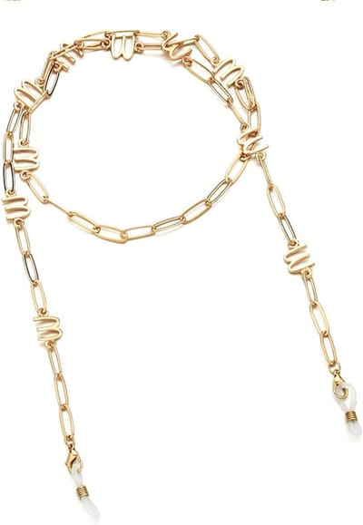 Brillenketting 2 Stuks - Brilkoord Ketting - Voorkomt Verlies - Met Afneembare Eindstukken - 65-80 cm - Gekleurd