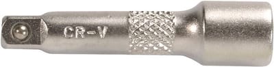 SW-Stahl 05704L verlengstuk 1/4 inch voor ratel I 50 mm ratelverlenging I omschakelbare ratel 1/4 inch I chroom vanadiumstaal