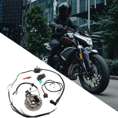 Wiring Harness voor Ontstekingsspoel en Magneto Stator Kit voor 50cc, 70cc, 110cc, 125cc 4-takt Dirt Bikes - Oplossing voor Elektrische Problemen en Betrouwbare Prestaties