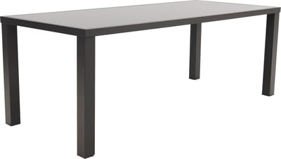 Alma tuintafel antraciet - 210 x 90 cm.
