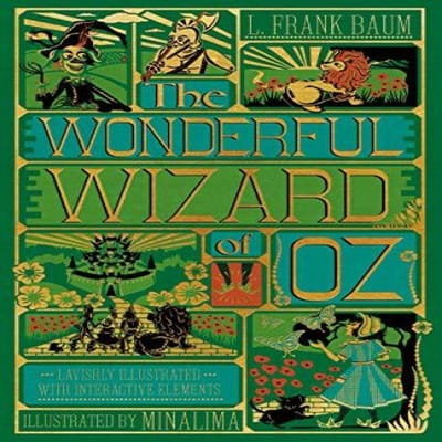 De Wonderbaarlijke Tovenaar van Oz Interactieve MinaLima Editie door L. Frank Baum Hardback Boek 9780063055735