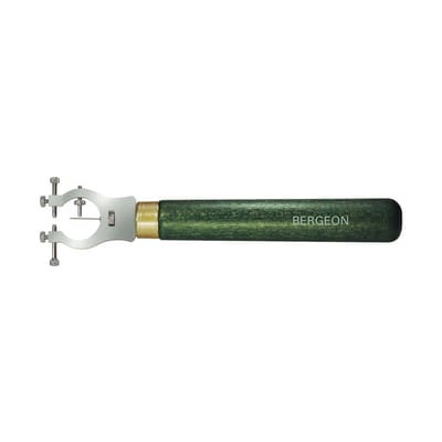 Bergeon 5896 LYRA kompas, voor snelheidsaanpassing, snelheidsinstelling, gatsteen met pinbeschermer, gereedschap voor horlogemakers