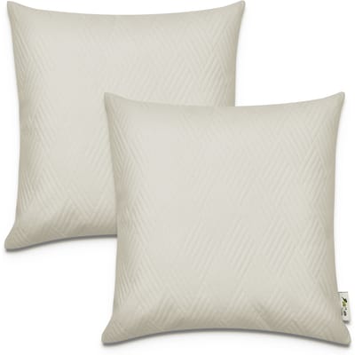 Kussensloop Chino beige 45x45 cm, 2 stuks