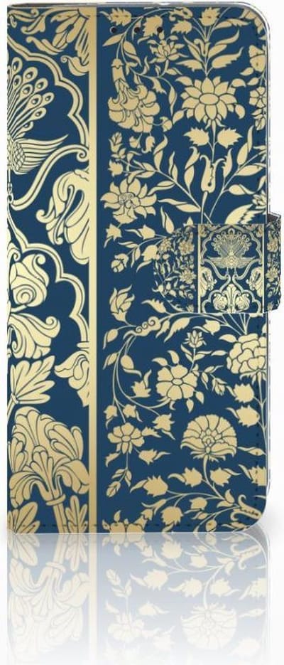 Motorola Moto G7 Power Hoesje Beige Flowers