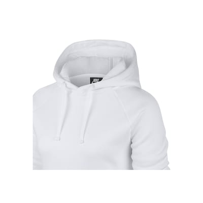 Nike Sportswear Fleece Pullover Hoodie Dames Hoodies Wit BV7480-100 M white