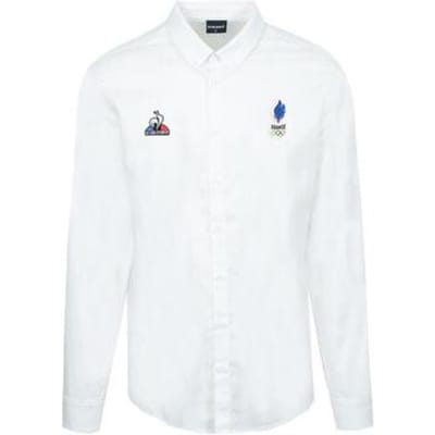 Overhemd Lange Mouw Le Coq Sportif Paris 2024