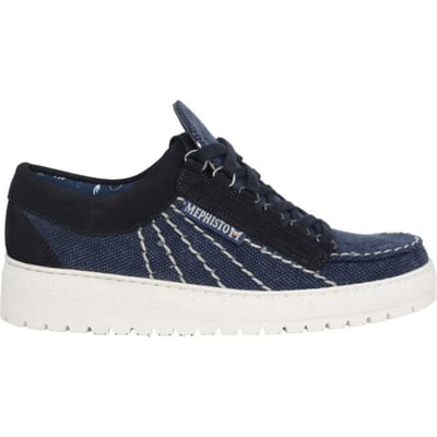 Mephisto Rainbow Sun - heren veterschoen - Blauw - maat 38.5 (EU) 5.5 (UK)