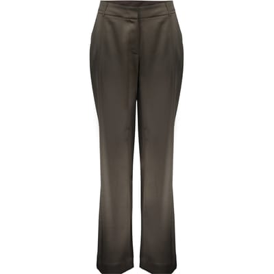Geisha Pants Shiny Moss Green Size: S | Formal pants Outlet | Dames | Groen