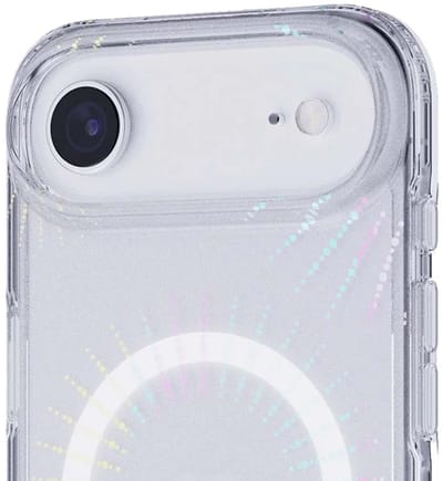 Tech21, Hoesje geschikt voor iPhone Air - Lunar EvoSparkle MagSafe & Anti-Shock, Transparant